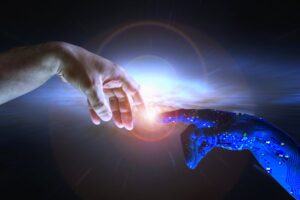 A helping hand? AI and humans.