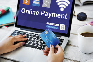 Make an online payment.