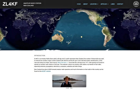 ZL4KF - Amateur Radio Station - New Zealand